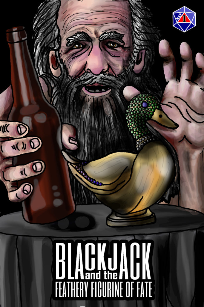 "Blackjack and the Feathery Figurine of Fate" coverart