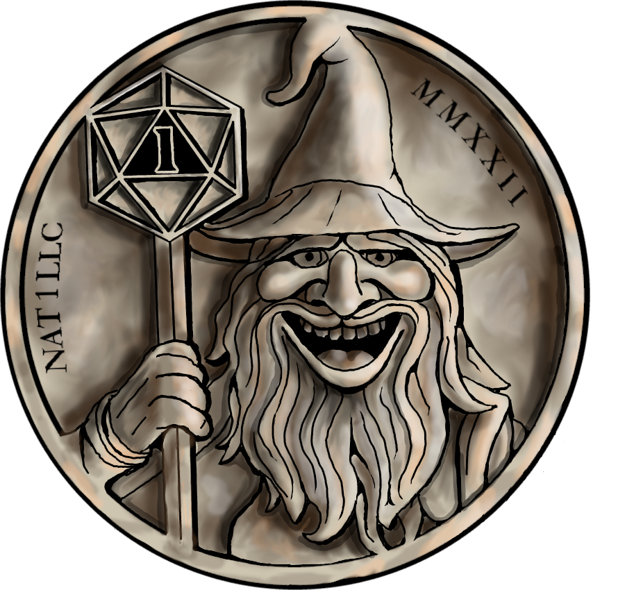A coin with a beard